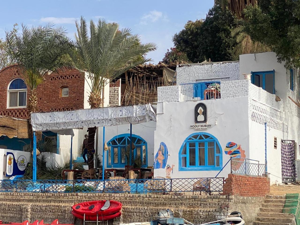 Hooly Nubian Hotel Aswan Bagian luar foto