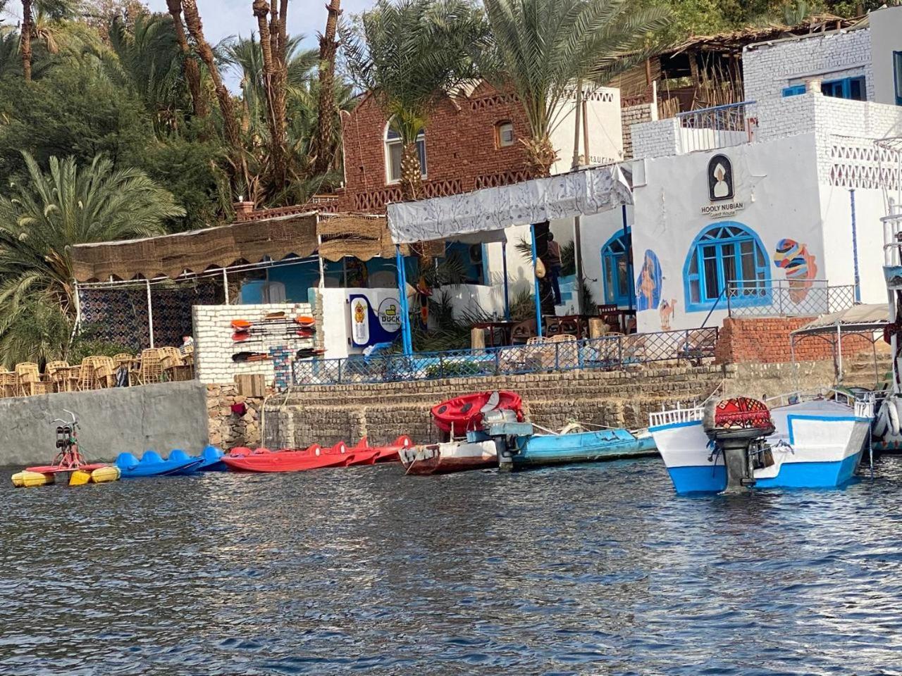 Hooly Nubian Hotel Aswan Bagian luar foto